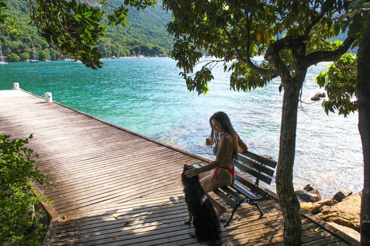 Hostel E Pousada Blue Lagoon Abraão Kültér fotó